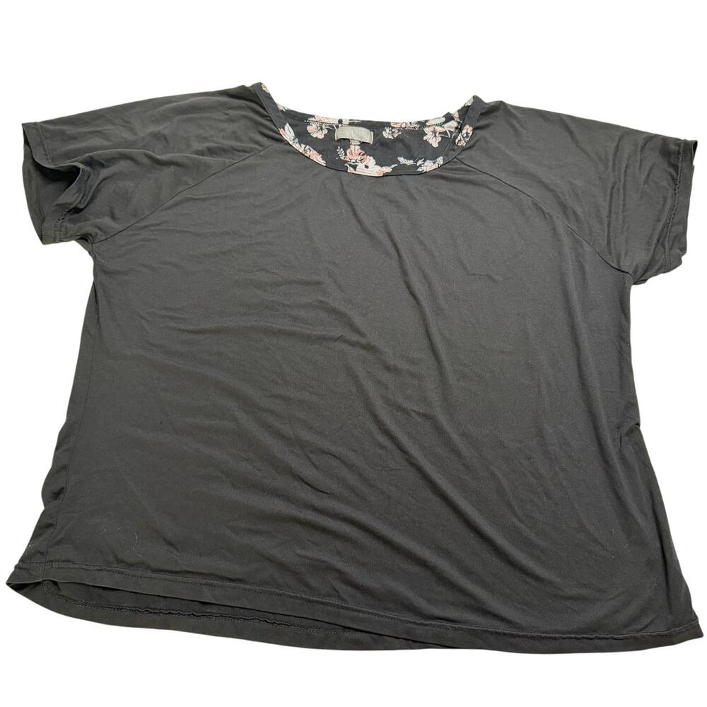 Nice DAISY FUENTES Black T-shirt Women's Size 2X